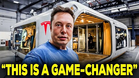 Elon Musk Just REVEALED This NEW Tesla Tiny House Of $10,000 & Saves Homeless People!