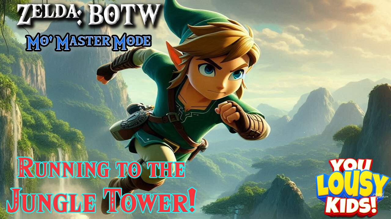 Zelda BOTW Master Mode 4 - Running for the jungle tower