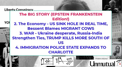 Liberty Conspiracy LIVE 11-17-25 Epstein Reversal? Economy Bombs, Trump Kills MORE on Boats