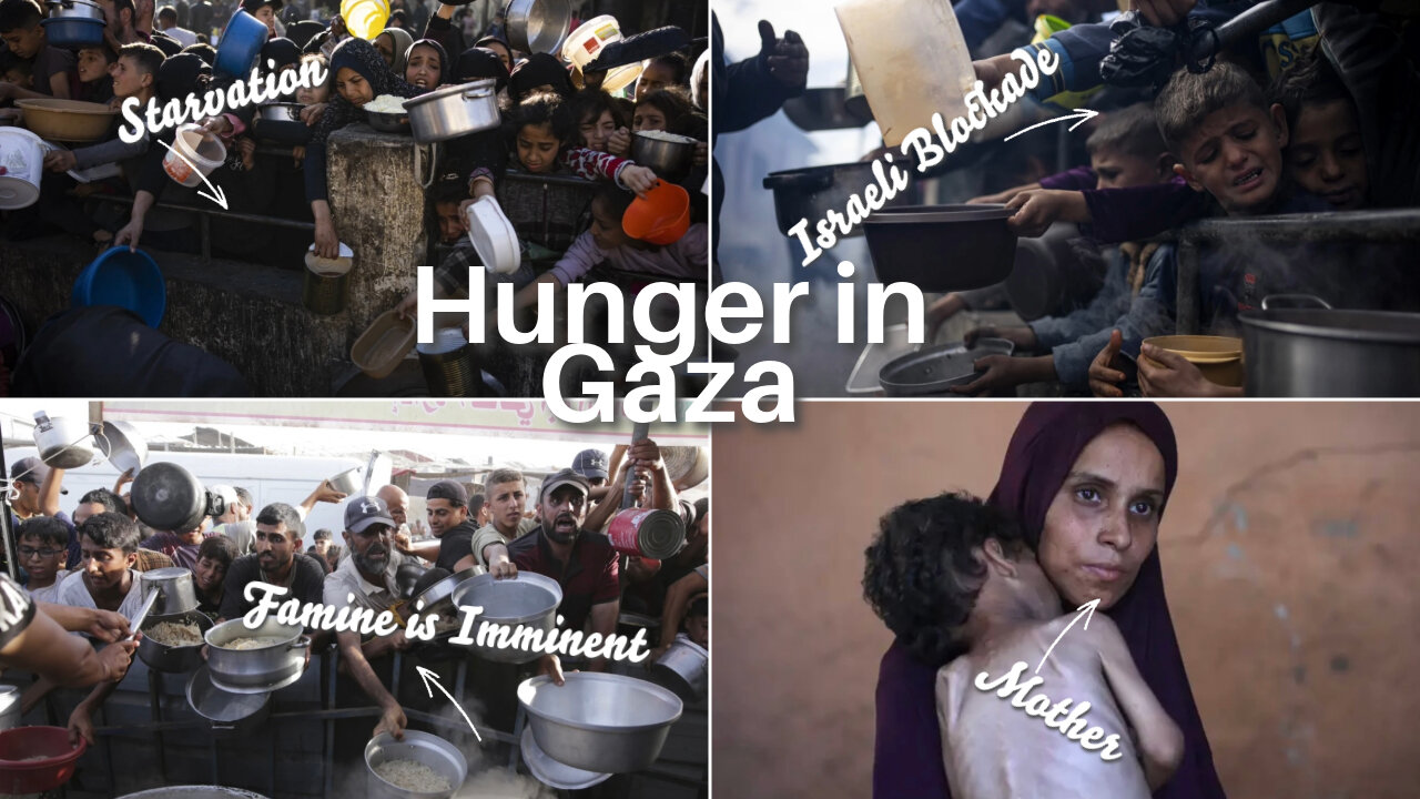 Hunger Crisis in Gaza Worsens| More than 100 aid groups warn of starvation in Gaza