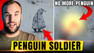 A SAD DAY for a RUSSIAN PENGUIN! Lonely Penguin-Soldier seeks Freedom and Finds it