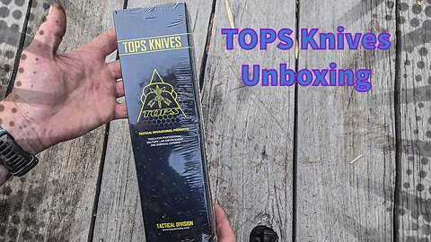 THEY SENT THE WRONG KNIFE!!! TOPS Knives Unboxing