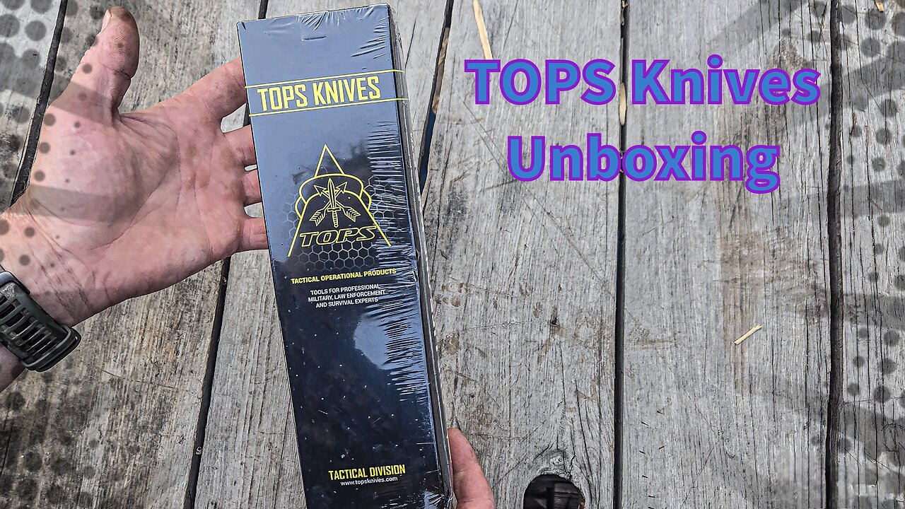 THEY SENT THE WRONG KNIFE!!! TOPS Knives Unboxing