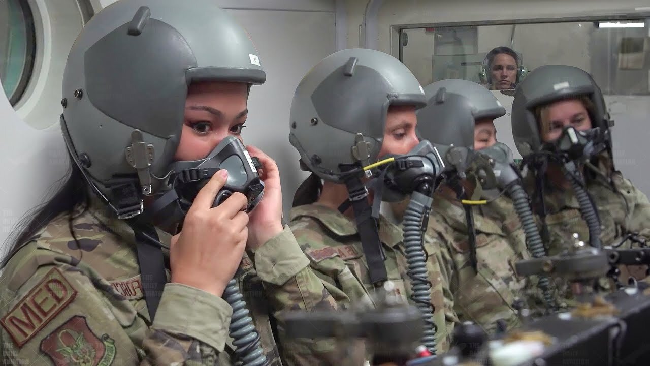 US is Training Newbie Pilots Inside Scary Air Force Test Chamber