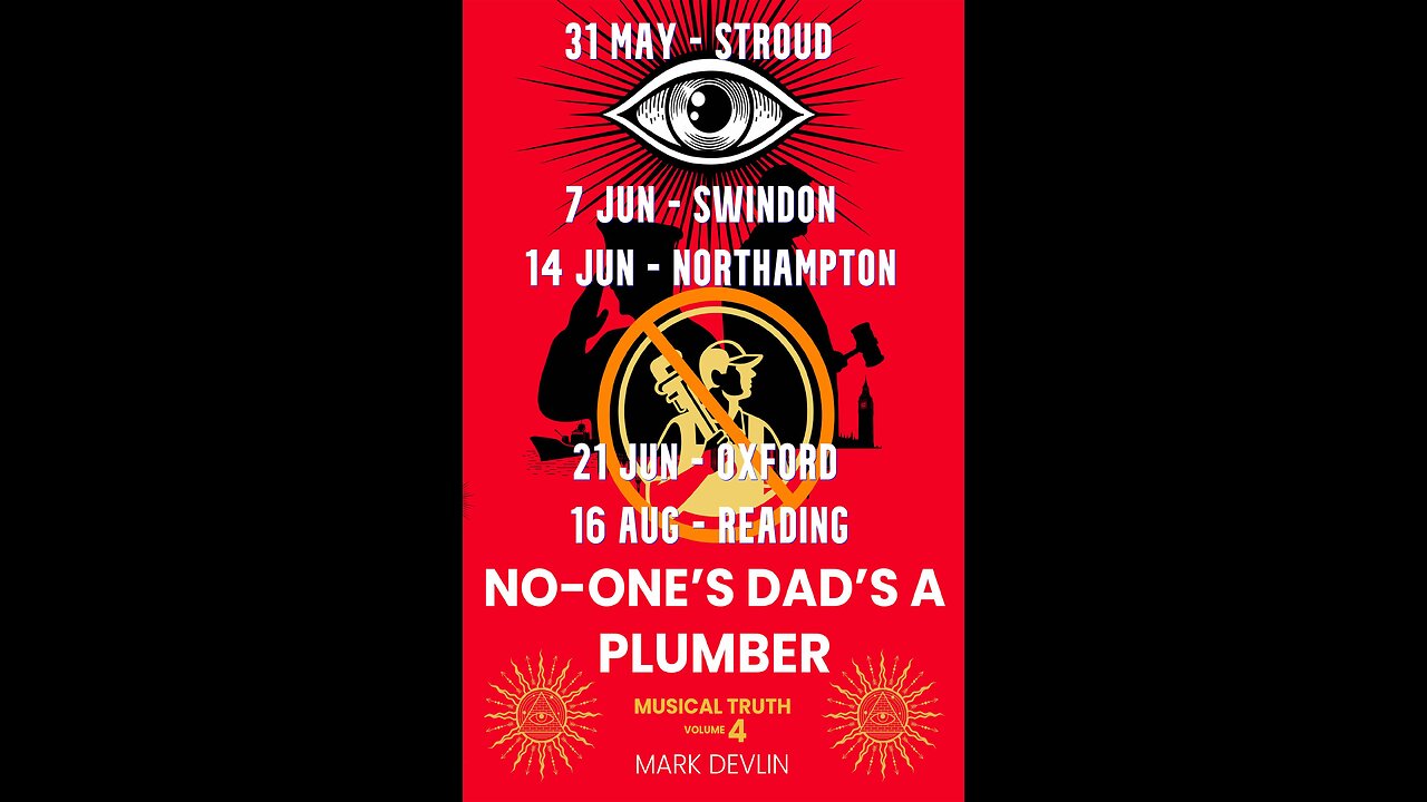 ‘PLUMBER’ EVENTS - SWINDON/ NORTHAMPTON/ OXFORD/ READING