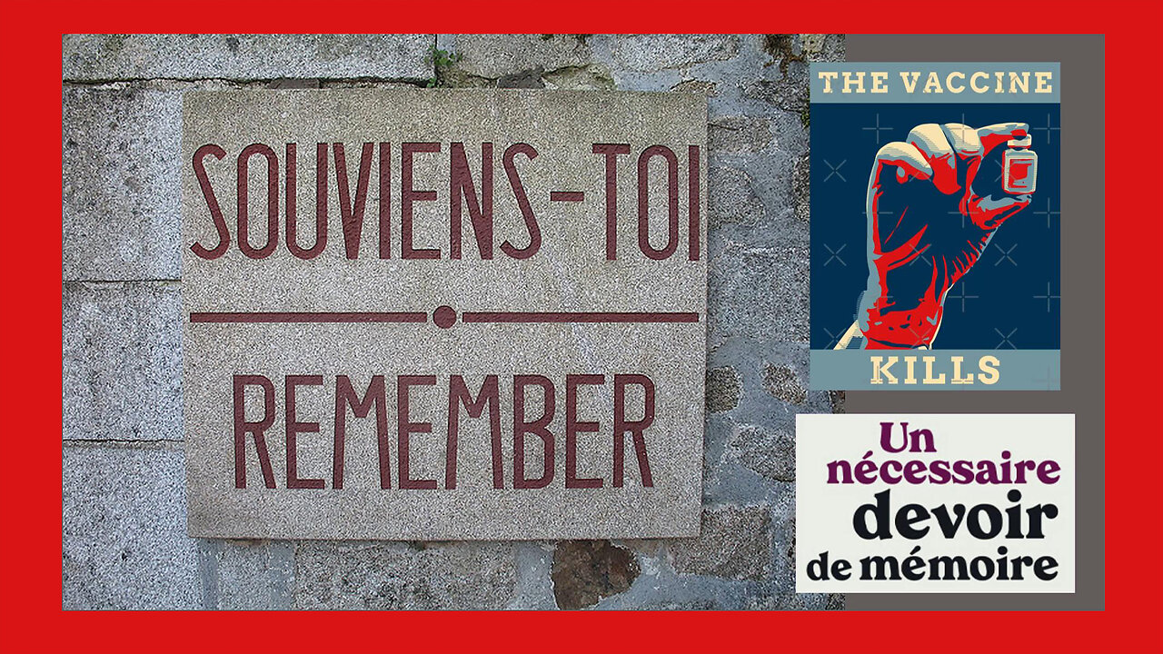 Devoir de Mémoire...L'ignoble propagande vaccinale (Hd 1080)