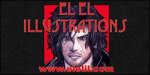 Drawing Clive from Final Fantasy 16 in Pastel