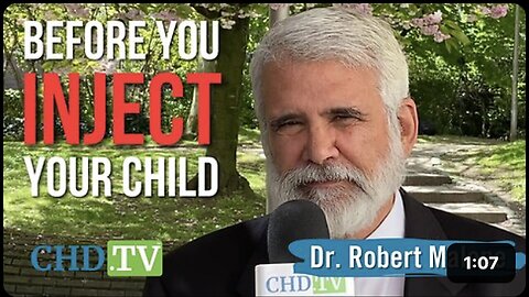 "Dr. Malone's Stark Warning: 'Think Twice' Before Vaccinating Your Child"