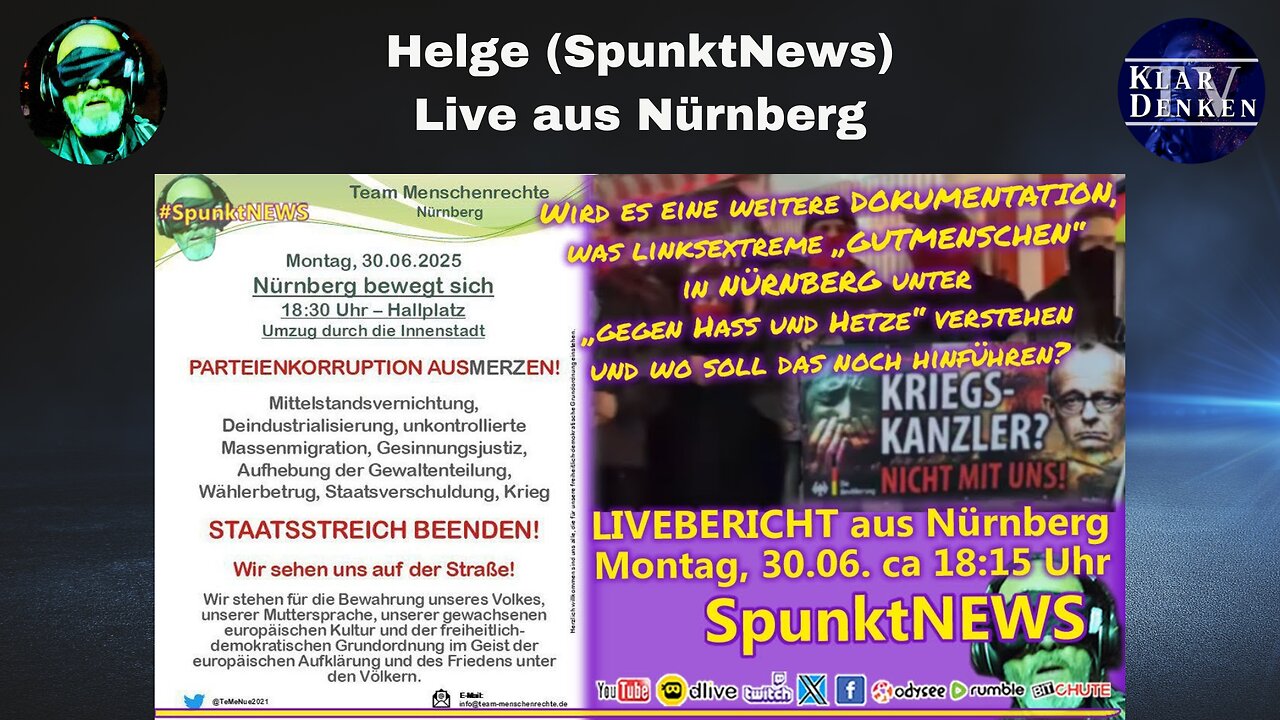 💥📢 Helge LIVE aus Nürnberg💥
