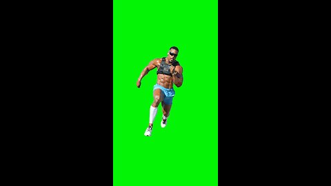 Ashton Hall Running | Green Screen