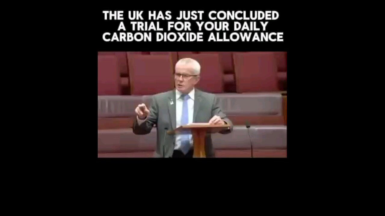 UK Concludes Trial Of Personal Carbon Dioxide Allowance-They Want To STARVE HUMANITY