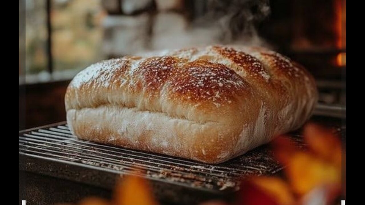 Fresh bread with Alison and her mom. August 2004