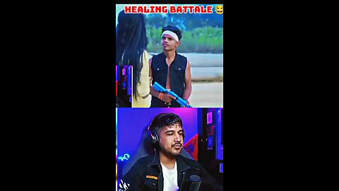 FUNNY HEALING BATTLE FREE FIRE||FREE FIRE RANK PUSH||#FREEFIRE#SHORTS