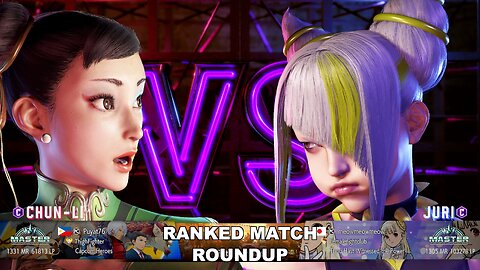 Kuya Kalbo SF6 Ranked Match Roundup. Chun Li Master Rank [Hori Fight Stick]