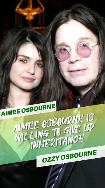 After Ozzy Osbourne’s Death, Daughter Aimee First to Refuse Inheritance #celebritynews #japd