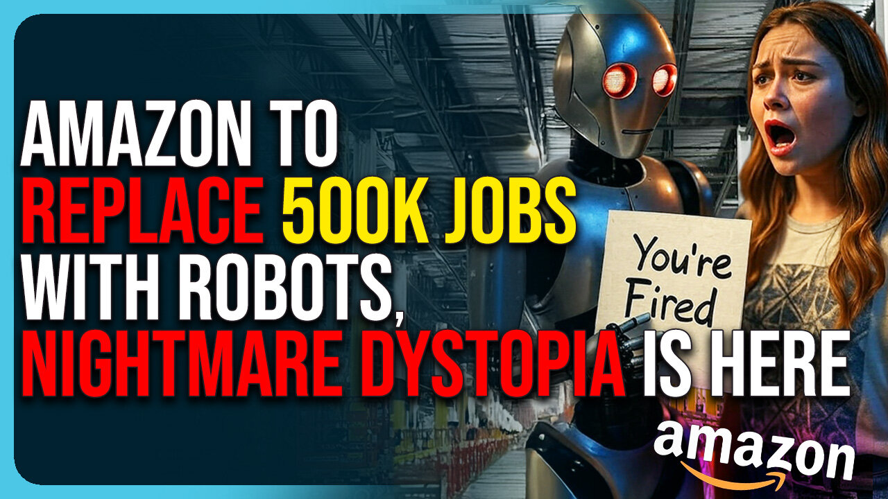 Amazon To Replace 500k Jobs With Robots, Nightmare Dystopia Is Here
