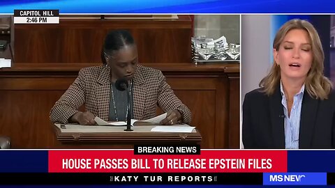 BREAKING: House passes bill to release Epstein files