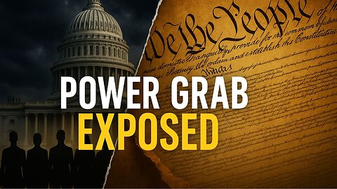 How Washington Politicians Steal Power From Us - the Founders Warned Us