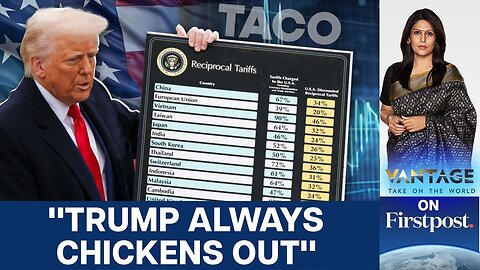 _TACO_ Jibe Stings Trump Over Tariff Flip-Flops _ Vantage with Palki Sharma _ N18G