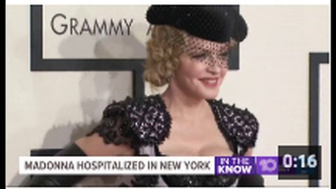 "Madonna Hospitalized for Several Days in ICU Due to Serious Bacterial Infection"