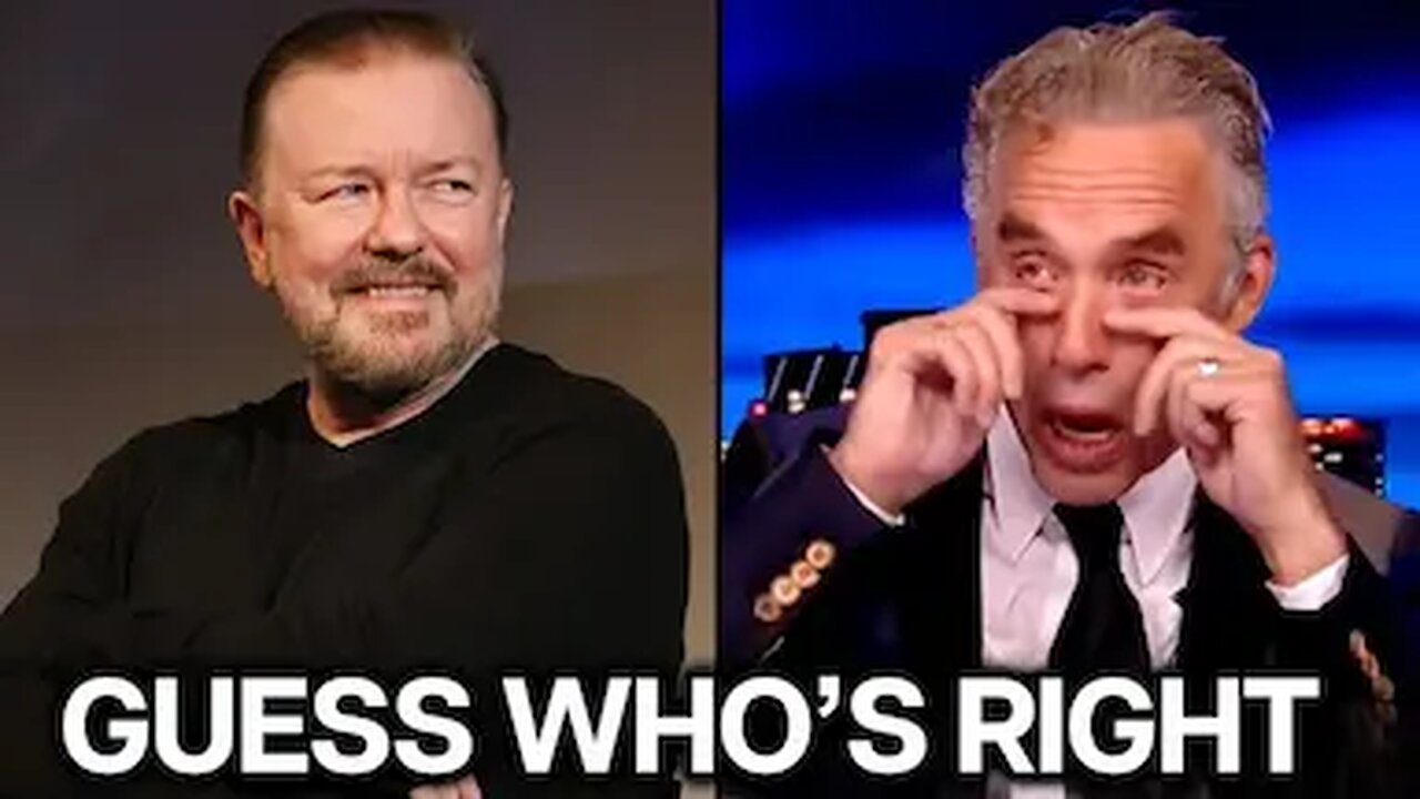 Watch Ricky Gervais And Jordan Peterson Clash On Their Beliefs