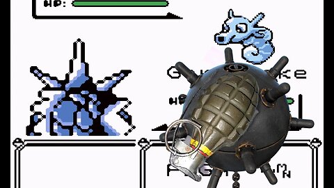 Pokémon Fire Red (Pokémon Blue Retrospective) - Highlight - a Mine and a Grenade [CZ/EN]