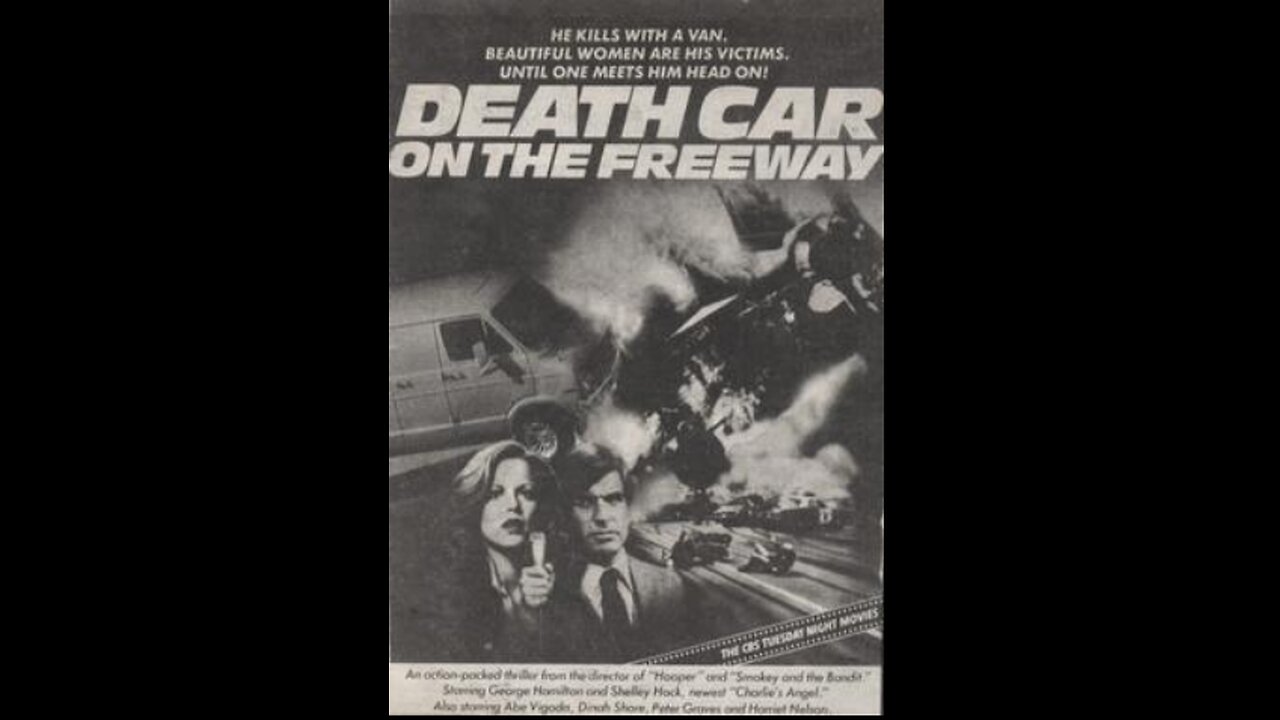 1979 Death Car on the Freeway CBS Tuesday Night Movie