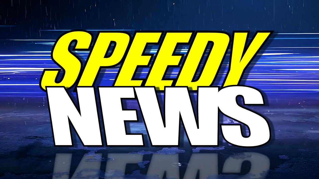 SPEEDY NEWS Live Chat! 5/7/2026