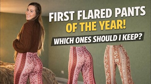 Why Everyone Loves Flared Pants | Try On Haul