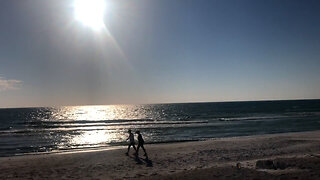 February 13, 2022 - The Gulf of Mexico at Longboat Key