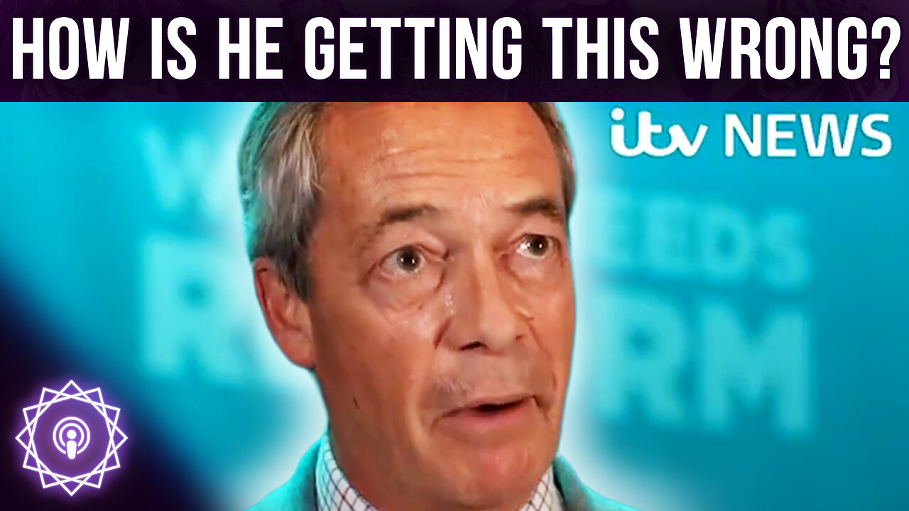 How Is Farage Fumbling This?