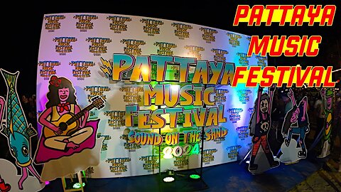 Ray Roams To The Pattaya Music Festival | Jomtien | Thailand 🇹🇭
