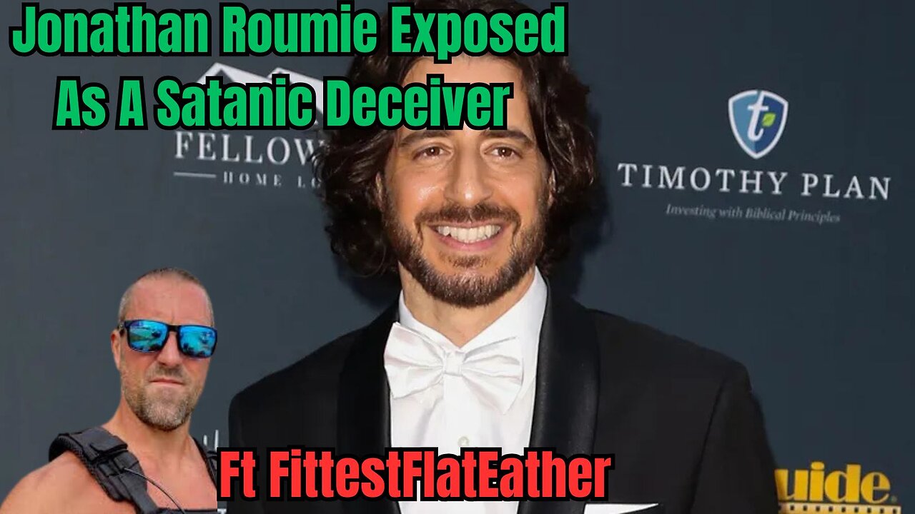 Jonathan Roumie Exposed As A Satanic Deceiver. Ft FittestFlatEarther