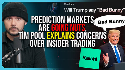 Prediction Markets Are GOING NUTS, Tim Pool Explains CONCERNS Over Insider Trading