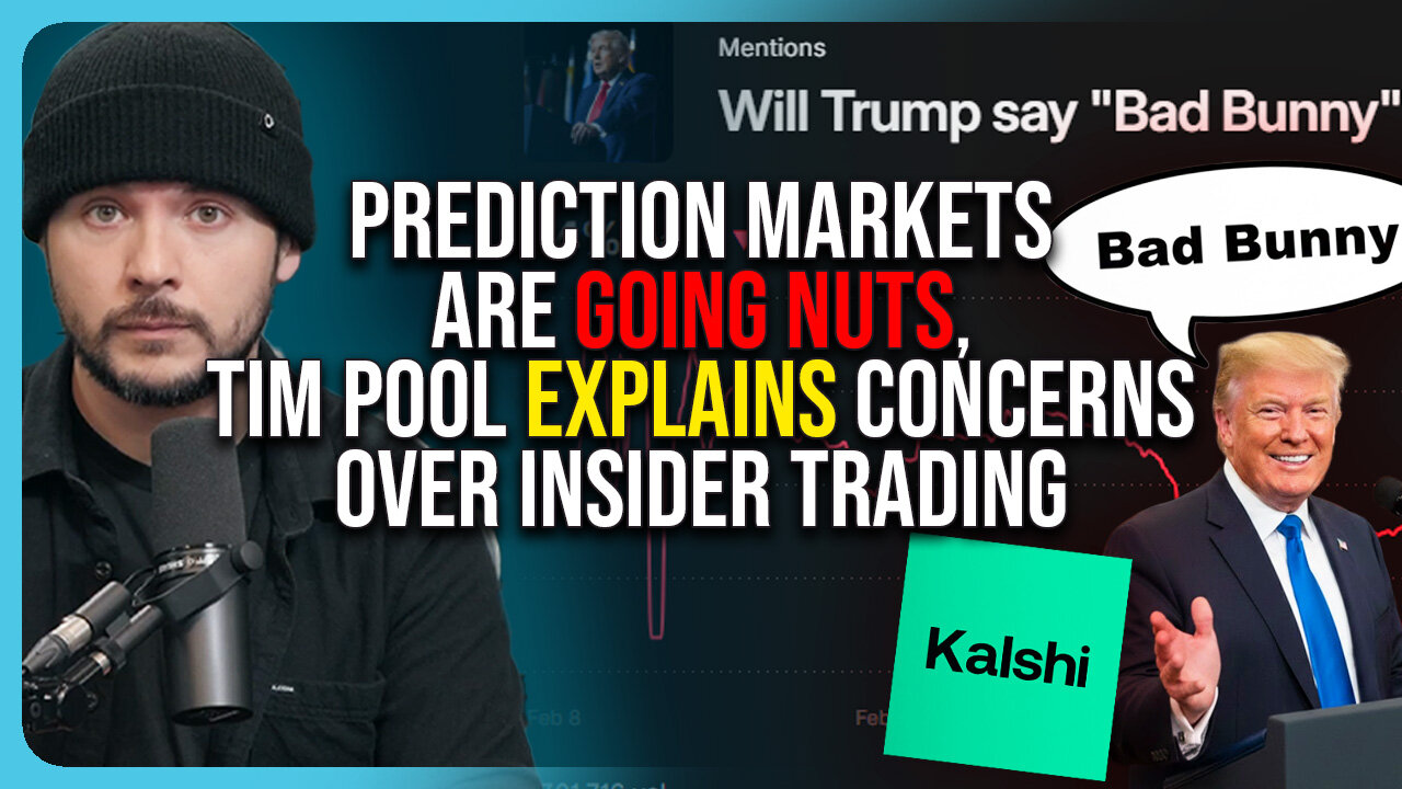 Prediction Markets Are GOING NUTS, Tim Pool Explains CONCERNS Over Insider Trading