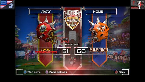 MFL Game Day 2025-2026: [Week #7] (Tokyo Terminators at Mile High Chronic)
