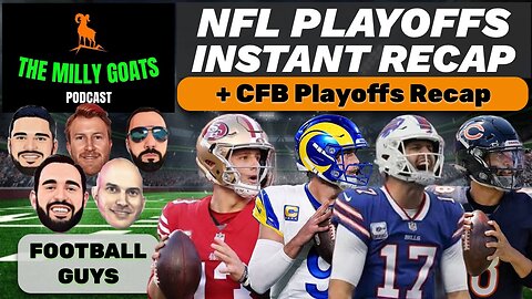 NFL Playoffs Recap: 49ers Upset, Bills Win, Bears Comeback, Rams Survive