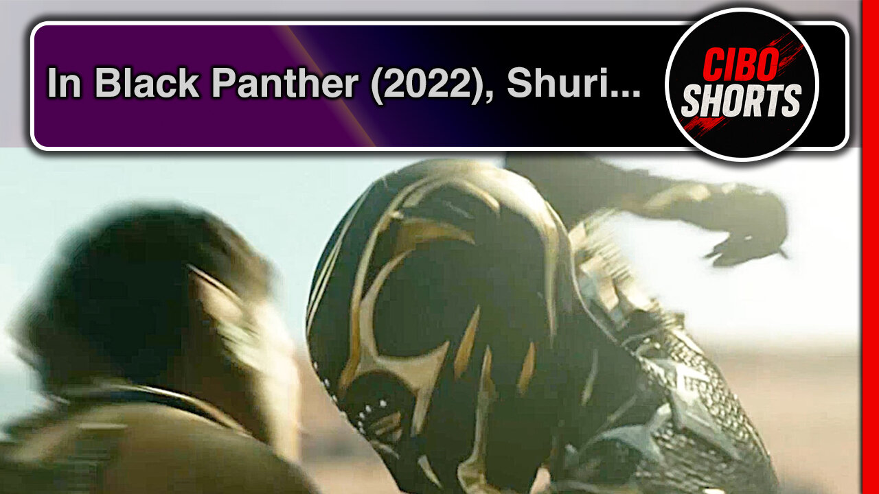 In Black Panther (2022), Shuri completely ripped off Namor’s wing