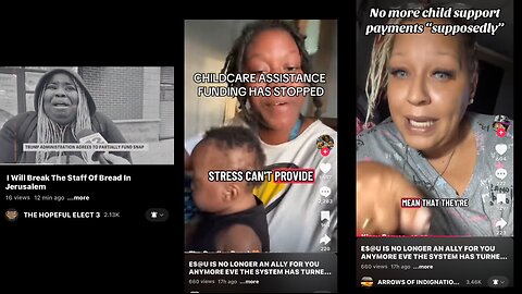 Woe unto them that are at ease in Zion | Serpent 🐍 is breaking up with Eve #ebt #childsupport