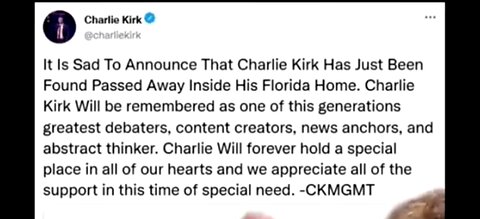 STRANGE CHARLIE KIRK VIDEO THAT DEMANDS ANSWERS 🔥