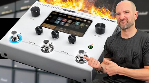 Hotone Ampero II STOMP: First Impressions Thoughts!