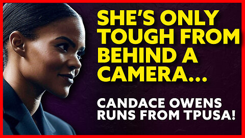 Candace Owens Runs Away From TPUSA