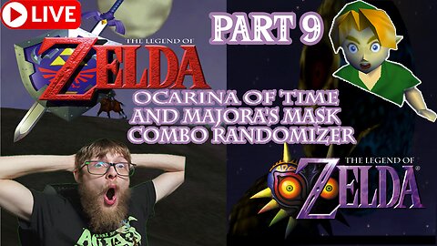 🔴 PART9! Zelda Ocarina of Time/Majora's Mask Combo Randomizer! Actual N64 Hardware!! 1440p!
