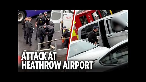 More than 20 injured in Heathrow Airport pepper spray attack as armed cops arrest man