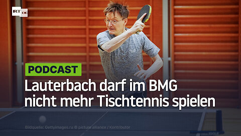 Die Banalität des Bösen – Lauterbach darf im BMG nicht mehr Tischtennis spielen