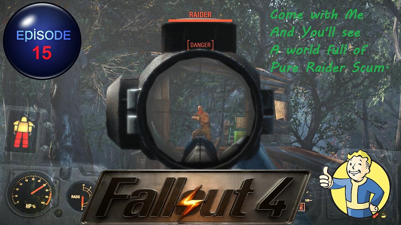 Fallout 4 Ep 15, Codsworth goes on a beheading rampage | We meet Professor Goodfeels in Sunshine T.