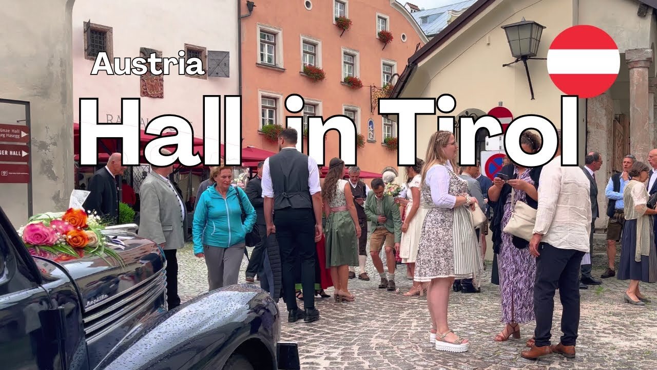 HALL IN TIROL Walking Tour 🏰 | OLDEST TOWN of Tirol 🌄| AUSTRIA | 4K UHD |