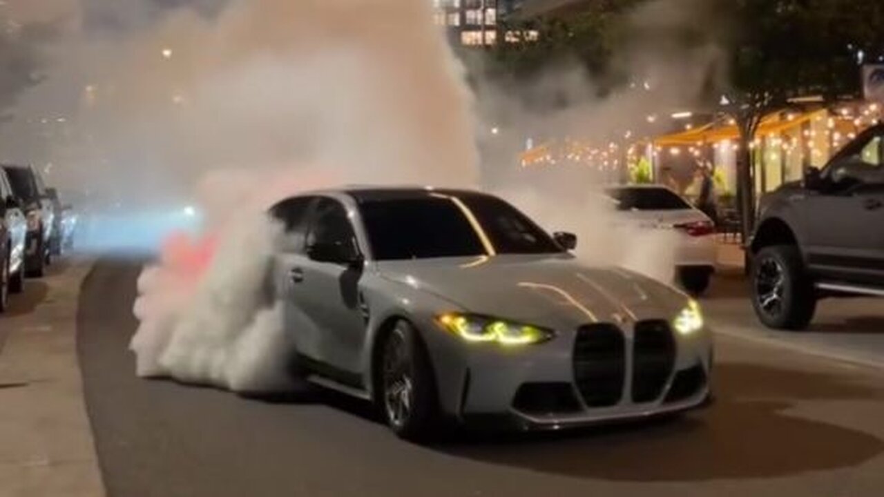 BMW G82 M4💪 Burnout