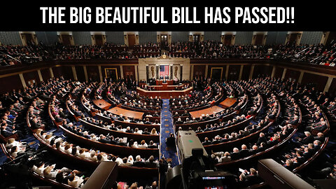 The big beautiful bill has passed!!