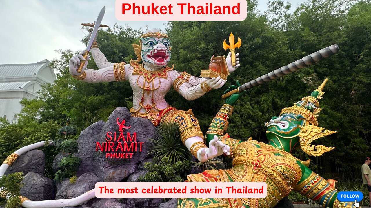 F&J Witness the Beauty of Thai Tradition at Siam Niramit Phuket Travel Vlog